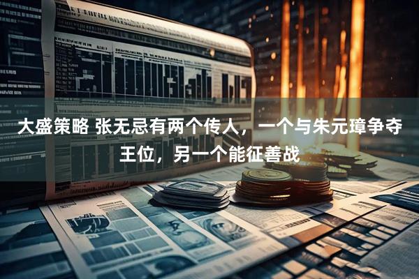 大盛策略 张无忌有两个传人，一个与朱元璋争夺王位，另一个能征善战